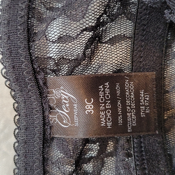 Smart & Sexy Black Lingerie/Nightgown NWOT - Picture 10 of 14
